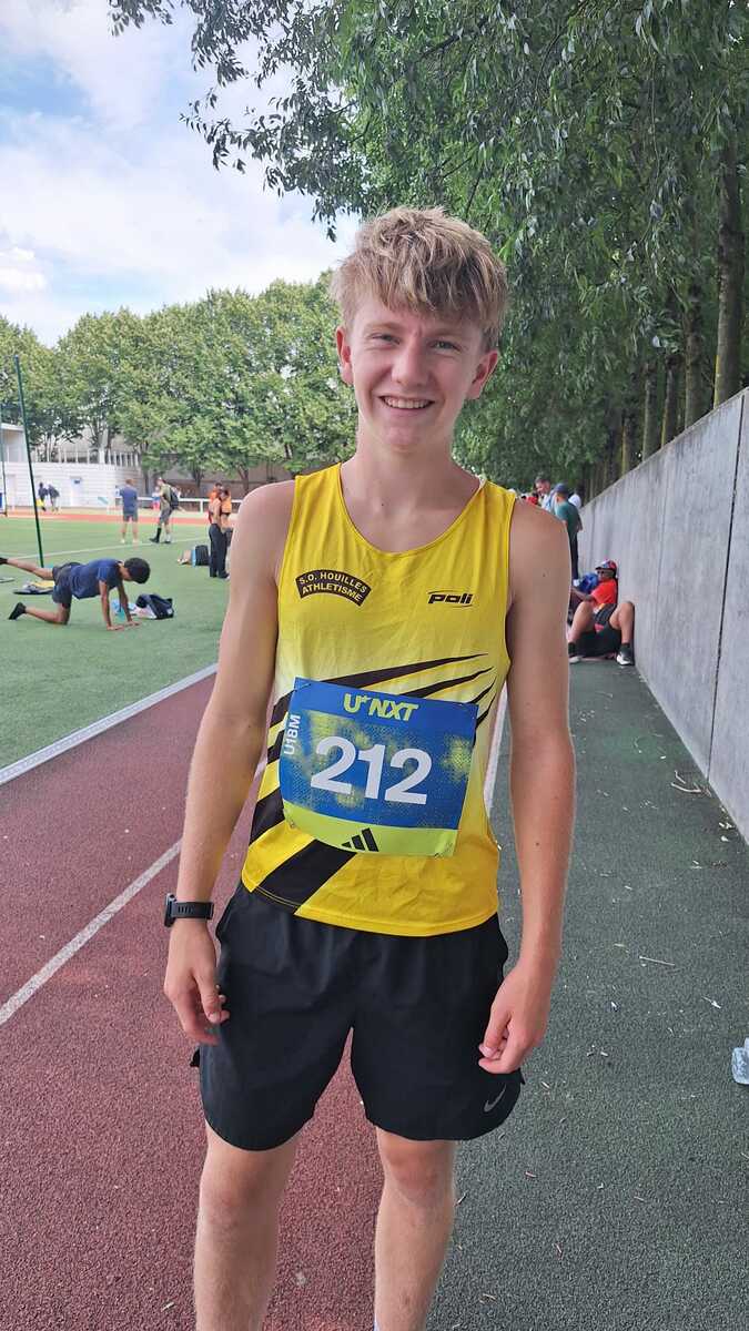 Championnat de France U18 2000m Steeple de Romain